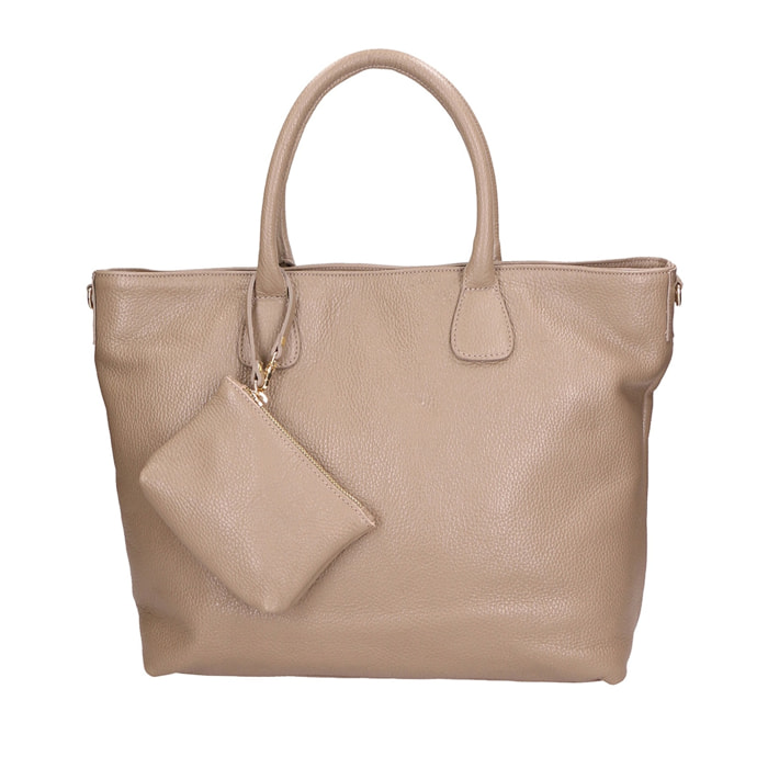Borsa a mano da donna Made in Italy - Modello Wladimira - Vera pelle - 43.0 x 33.0 x 9.0 cm