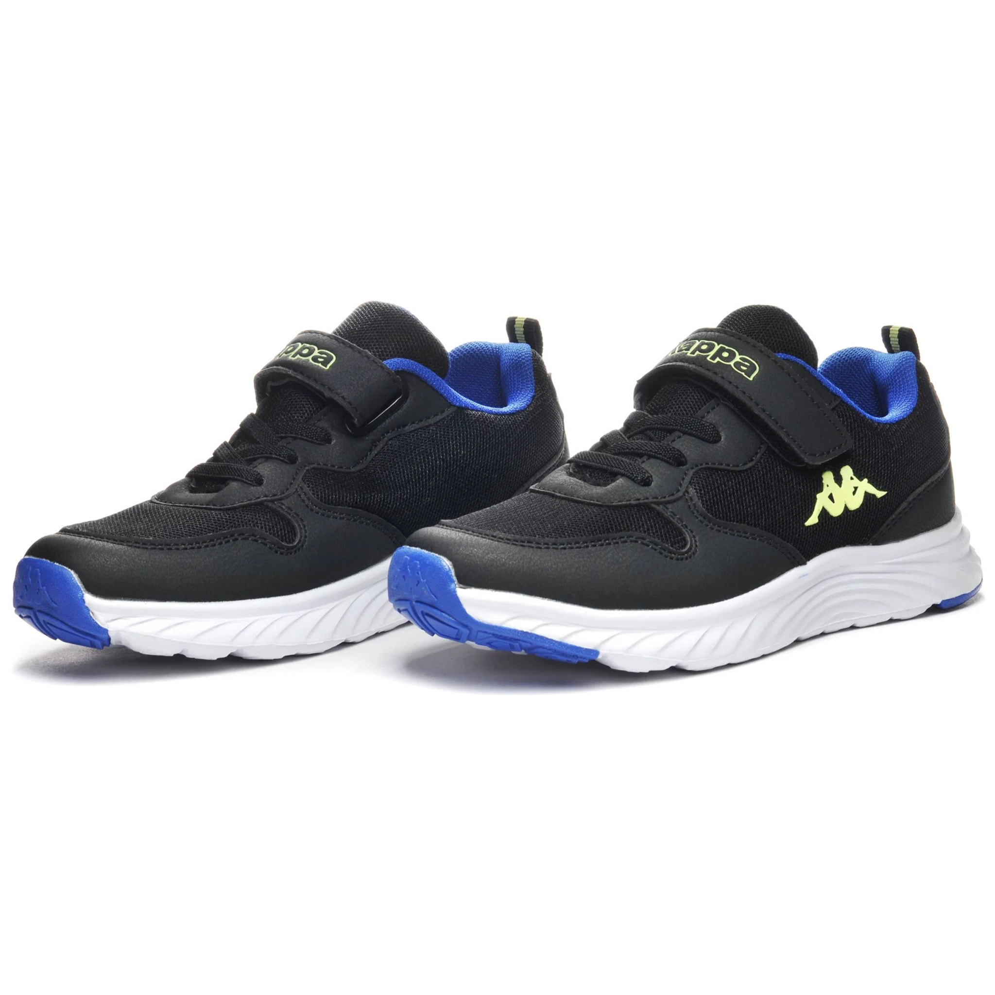 Kappa - Sneakers Niño/Niña Negro - Logo Delvis Ev Kid