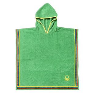 Poncho de niño benetton verde