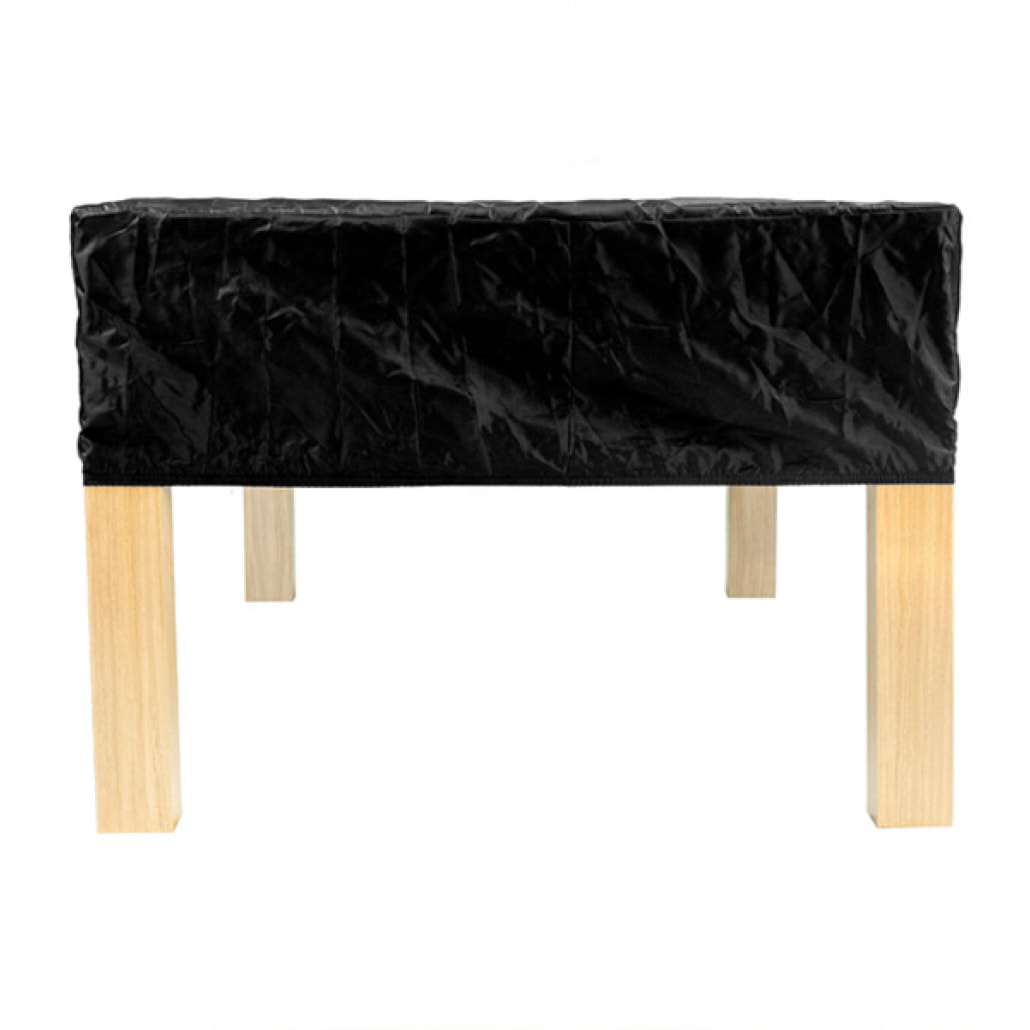 Housse de billard noire enduite - Eddie