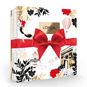 L’Oréal Paris Coffret Cadeau Femme Luxe – 1 Sérum Filler Anti-Rides Acide Hyaluronique + 1 Mascara Noir Huile de Ricin Lash Para