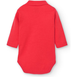 Body bebé manga larga cuello cisne