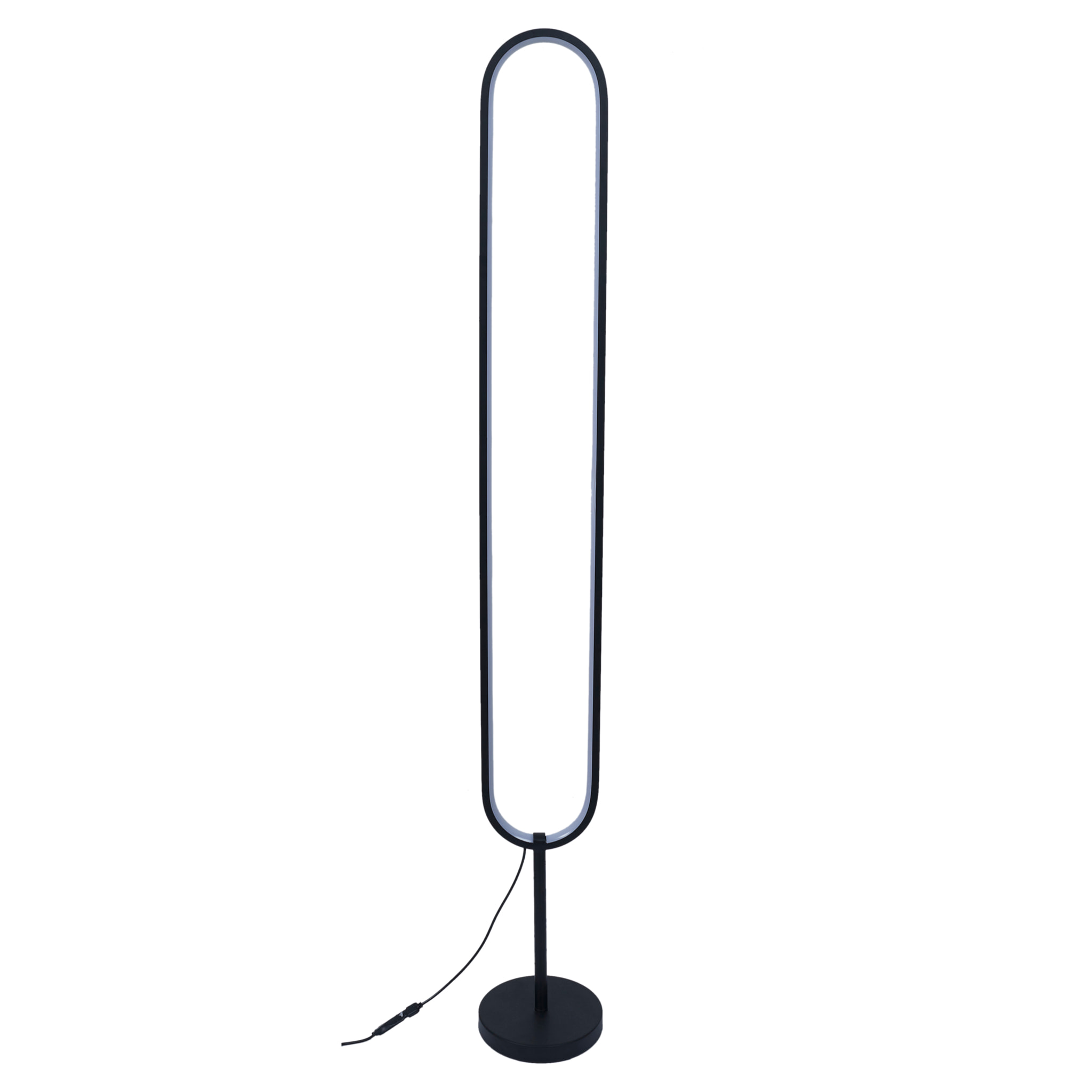 Lampe Led Ovale Sur Pied 120cm