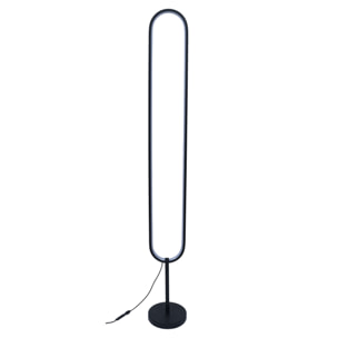 Lampe Led Ovale Sur Pied 120cm