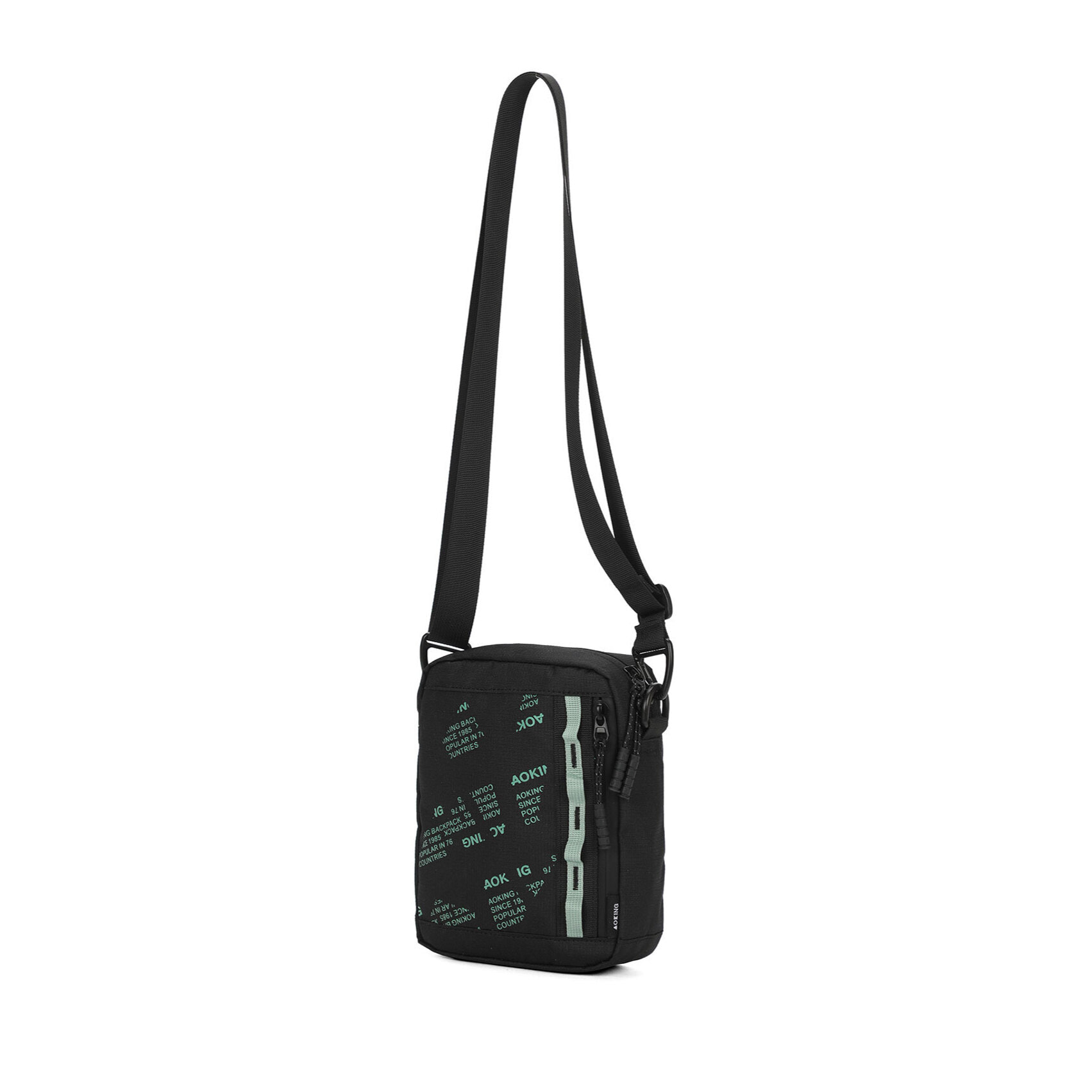 Borsa a spalla unisex Textile Prodotto Vegano 5,5x6x19,5 cm