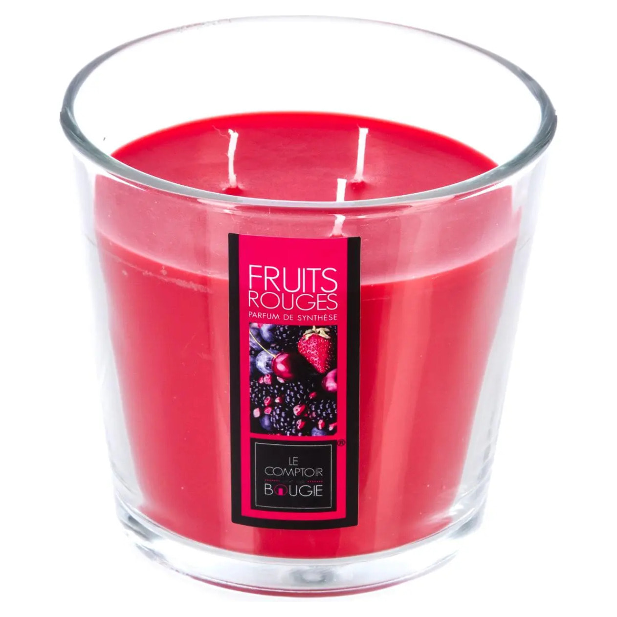 Bougie parfumée fruits rouges 500g