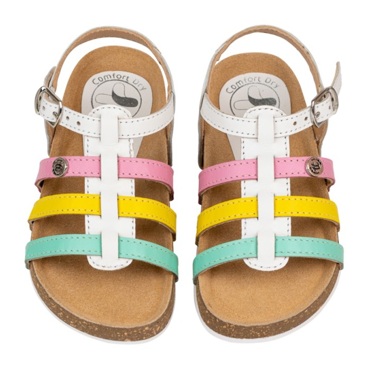 Sandalia Bios Piel  Cabra. Hebilla