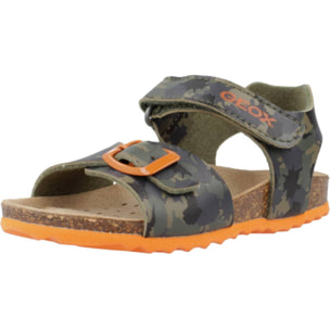 Sandalias Niño de la marca GEOX  modelo B SANDAL CHALKI BOY Green