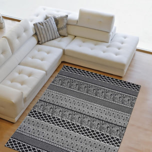 Tapis salon et chambre fait à la main motif ethnique GEGO