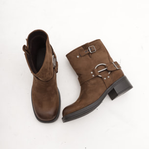 BIKER BASSO QUADRATO TESTA DI MORO