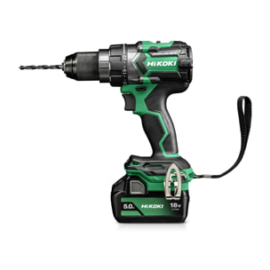 Perceuse Visseuse 140 Nm - HIKOKI - avec 2 batteries 18V 5.0Ah - chargeur - coffret plastique - DS18DCWPZ