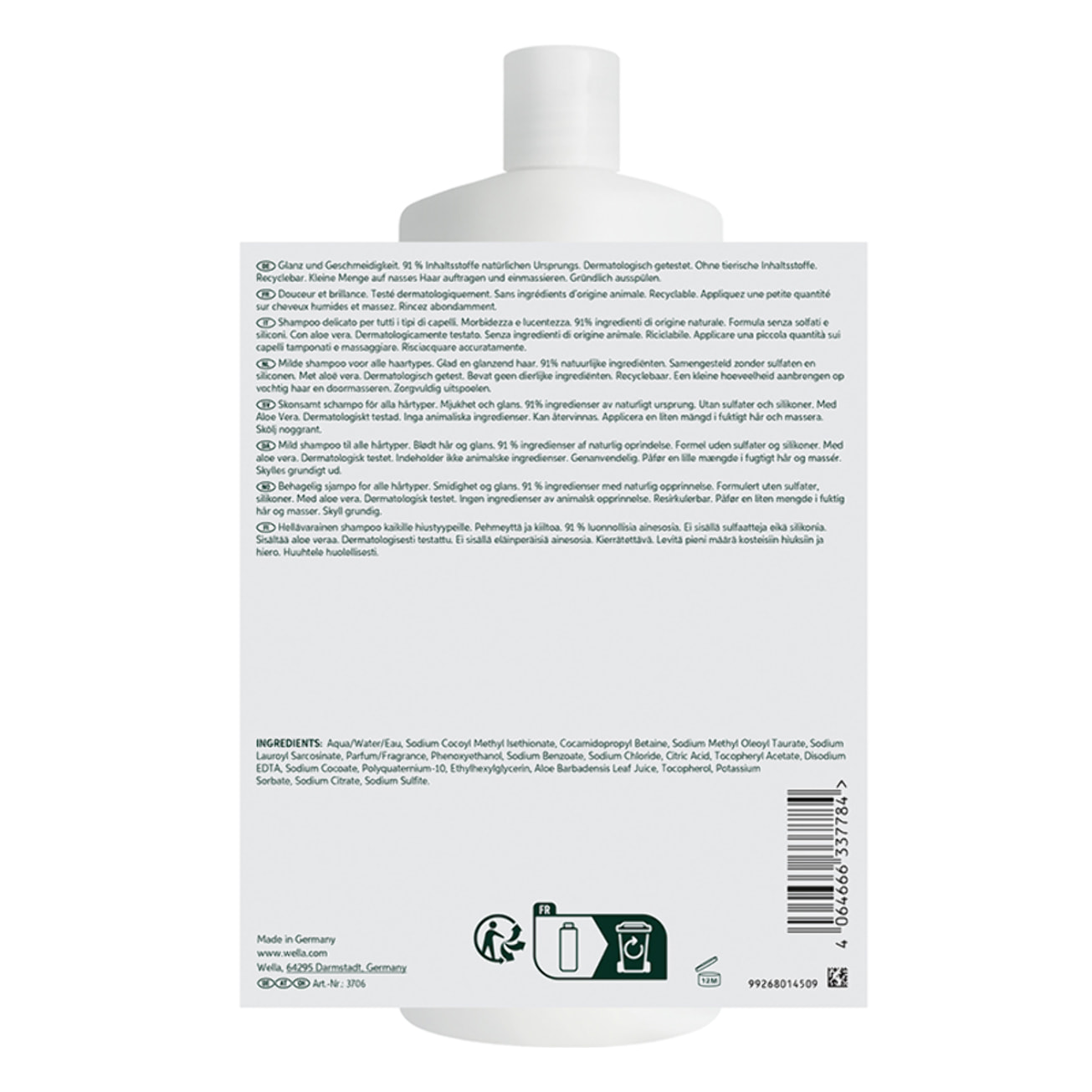 WELLA PROFESSIONALS Elements Renewing Shampoo 1000ml