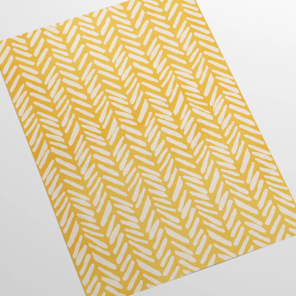 Carta da Parati Geometrica Gialla