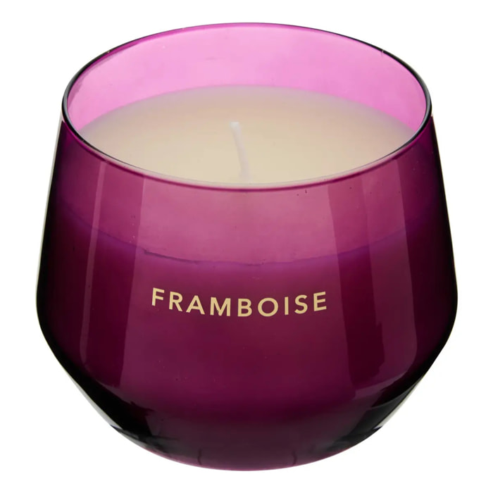 Bougie parfumée 300 g Glowy framboise