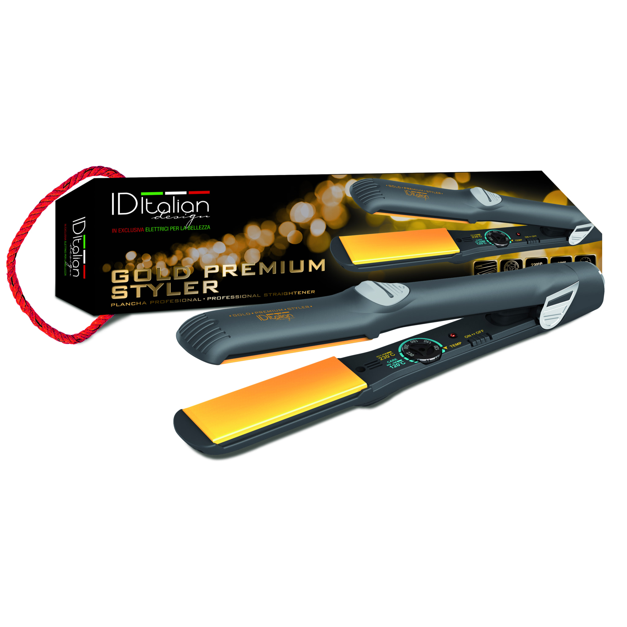 Fer À Lisser Gold Premium Styler