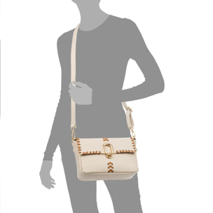Basicò Borsa a mano Donna. Pella autentica Dollaro