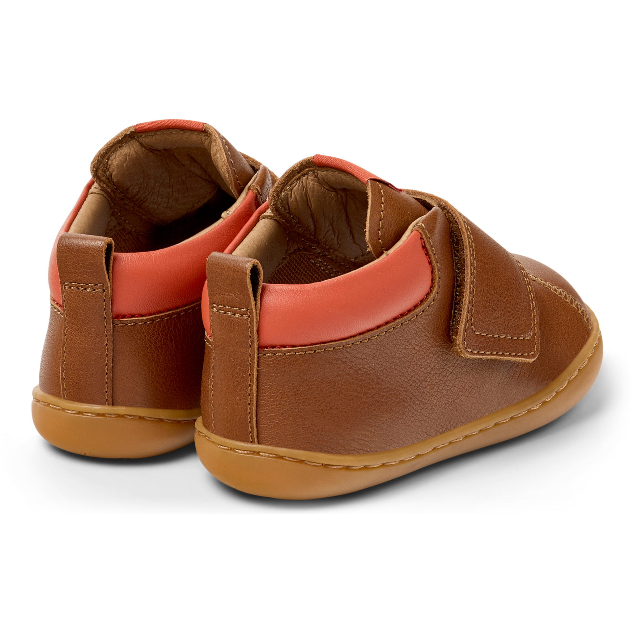 Botines - CAMPER Peu Cami - Marron - Cuero liso