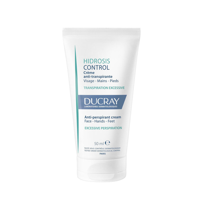 Hidrosis Control - Crème Visage, Mains et Pieds Anti-Transpirante 50 ml