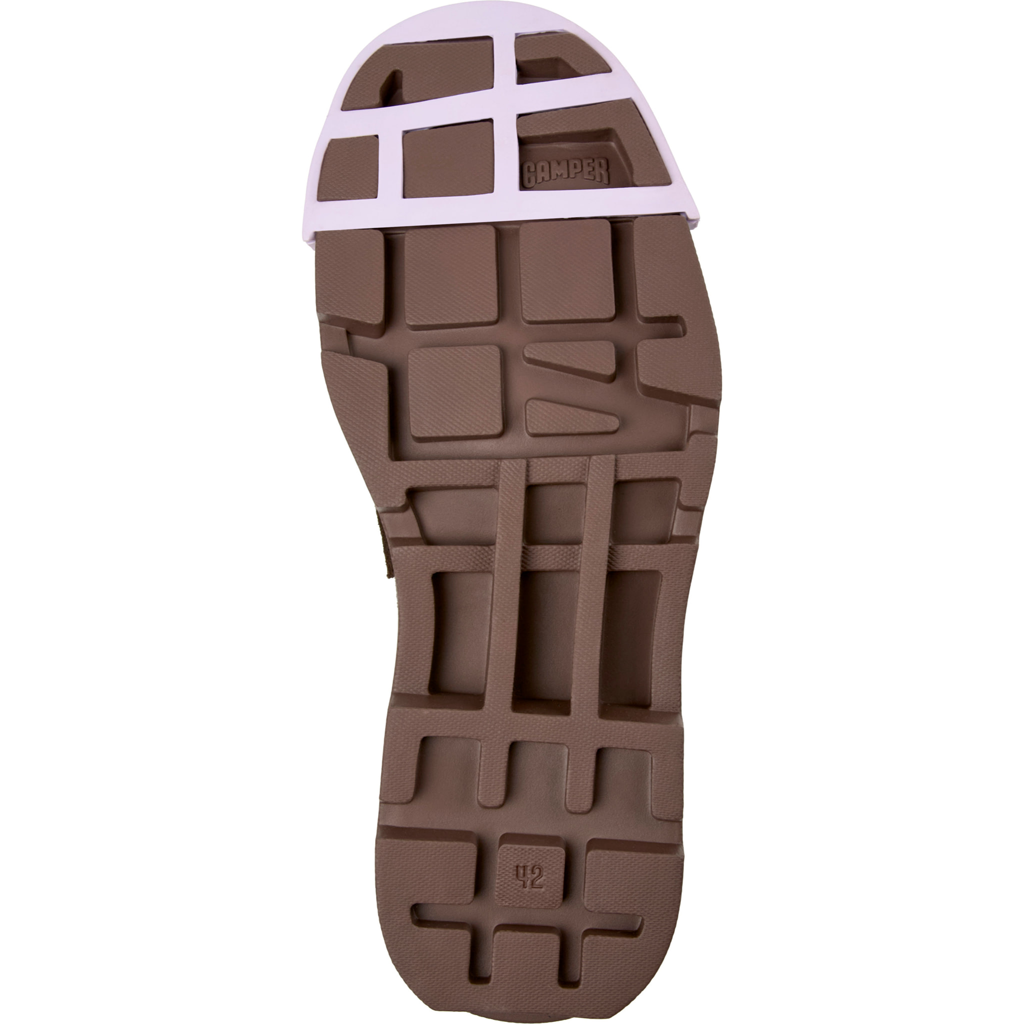 Zapatos de cordones - CAMPER Junction - Marron - Piel de ante