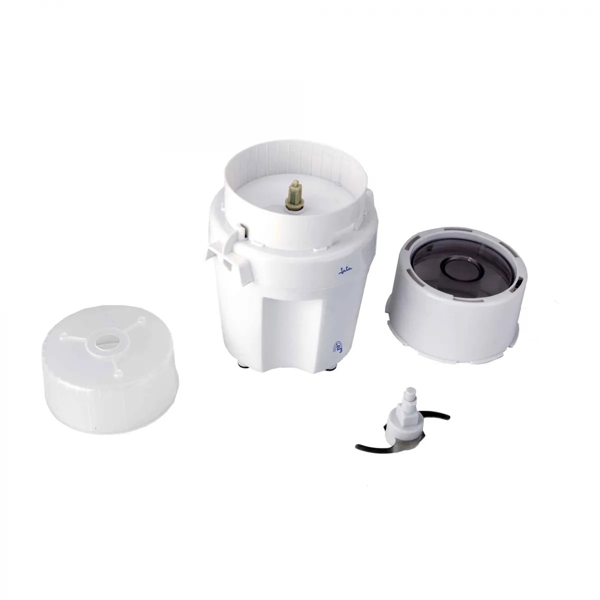 Picadora eléctrica JATA PC123N con cuchillas de acero inoxidable. Capacidad: 500 ml