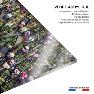 Tableau marché flottant Tableau plexiglas