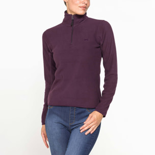 PILE COLLO ALTO MEZZA ZIP CON MANICA LUNGA