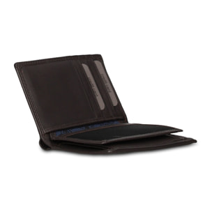 Portafoglio uomo vera pelle - Modello Astrea Prime - Casual - 9.0 x 13.0 x 2.0 cm