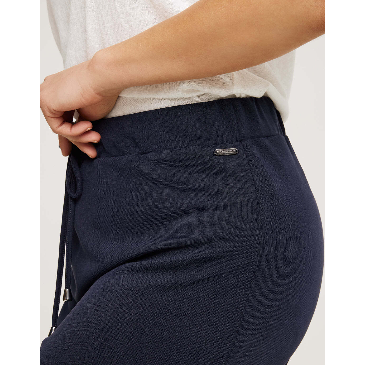 Falda Midi Azul Marino - Claudinasa