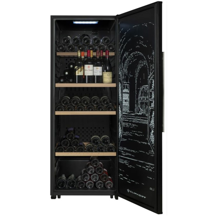 Cave à vin vieillissement CLIMADIFF GARDE200D