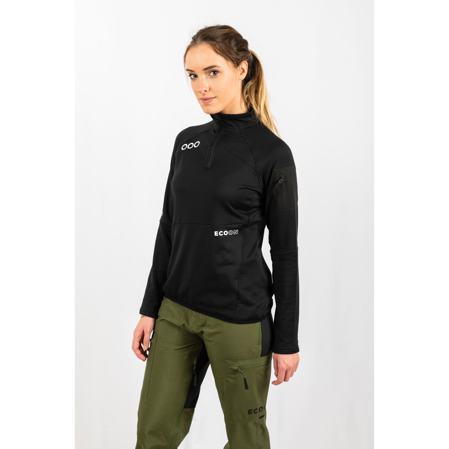 ECOActive Thermal Baselayer da donna di ECOON - Nero