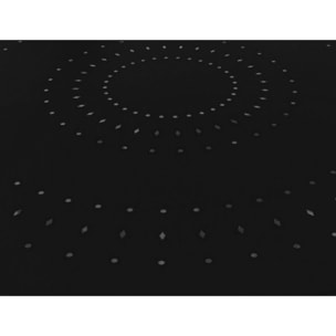 Tavolo ETIENNE in acciaio antracite Ø70 cm