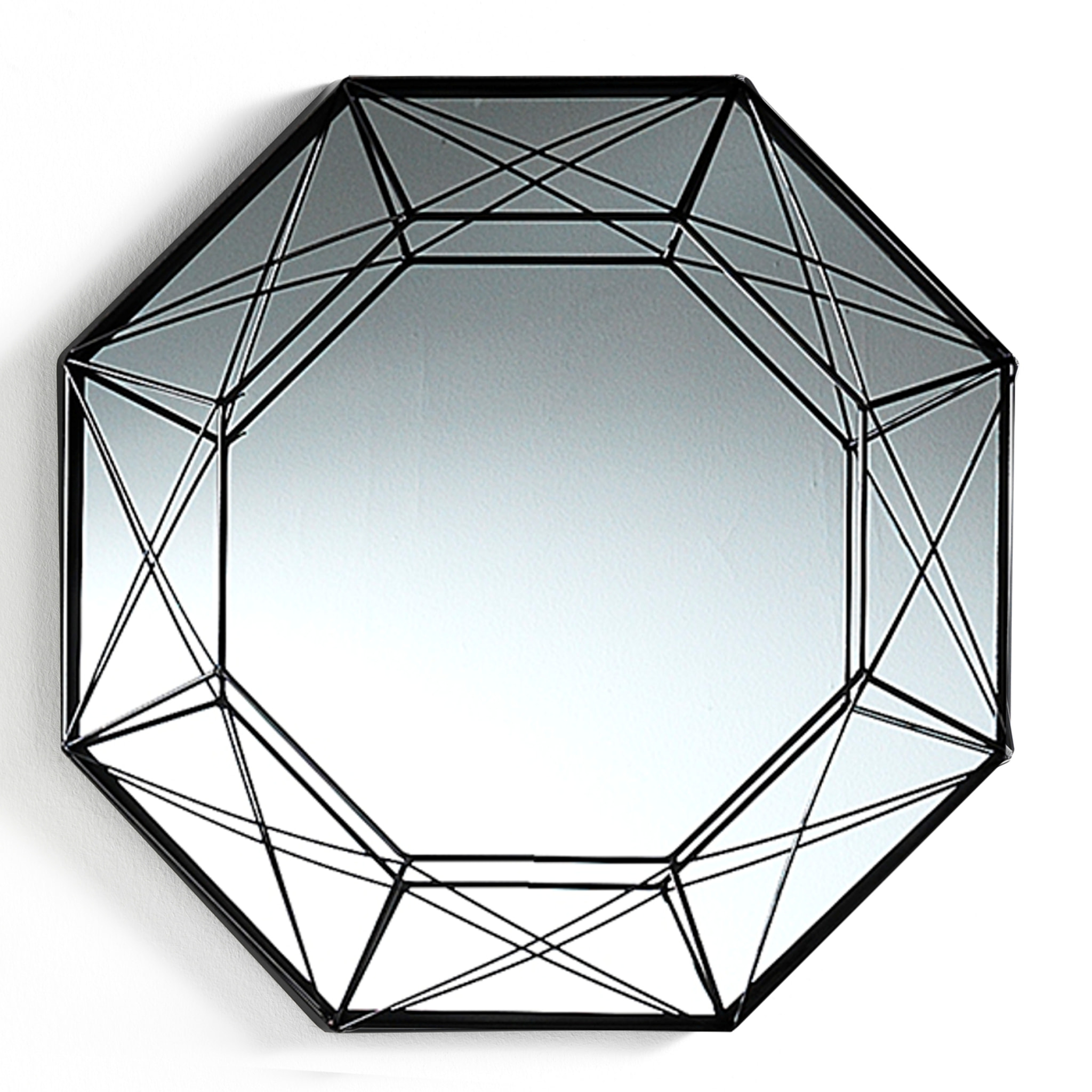 Tomasucci Miroir mural DIAMOND 80 Noir