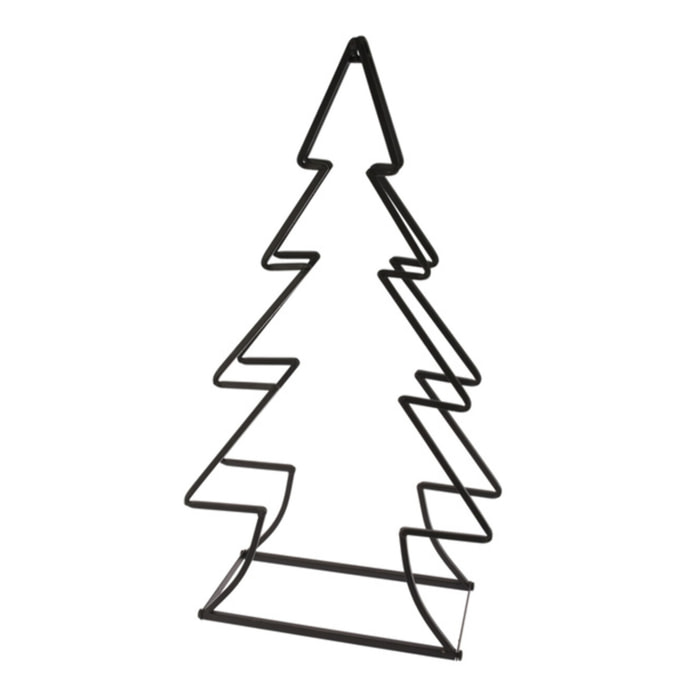 Portalegna a forma di albero in ghisa Montreal 90 cm, supporto legna verticale decorativo per camino e stufa, organizer salvaspazio elegante e resistente, design moderno per soggiorno e ambienti indoor