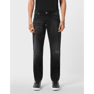 PHILIPP PLEIN Vaqueros de corte recto