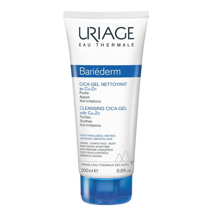 Bariéderm - Cica - Gel Nettoyant 200 ml