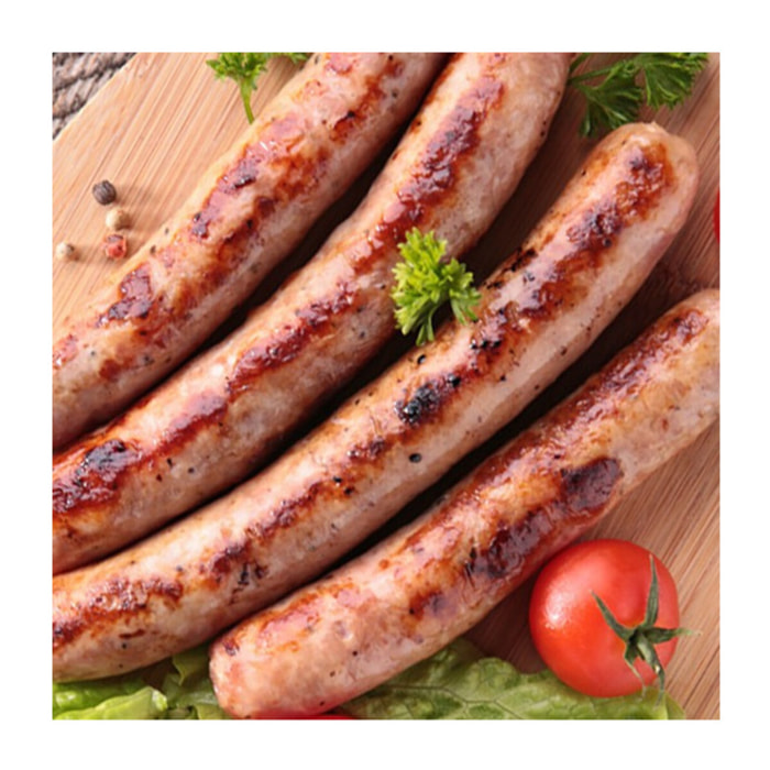 Saucisse de canard confite piment d?Espelette ~280g ? Maison Théas