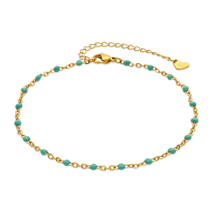Tobillera Belme acabado oro amarillo 18k