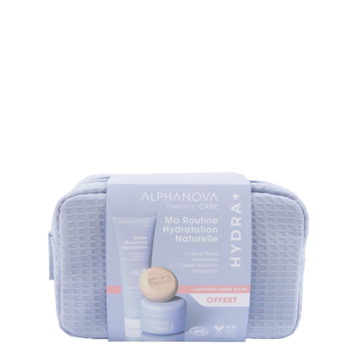 Hydra + - Coffret Routine Hydratation Naturelle 3 Produits