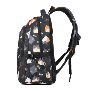 Zaino unisex Textile Prodotto Vegano 33x20x47 cm