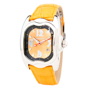 Reloj Chronotech CT7274M-06 Mujer Analogico Cuarzo con Correa de Piel