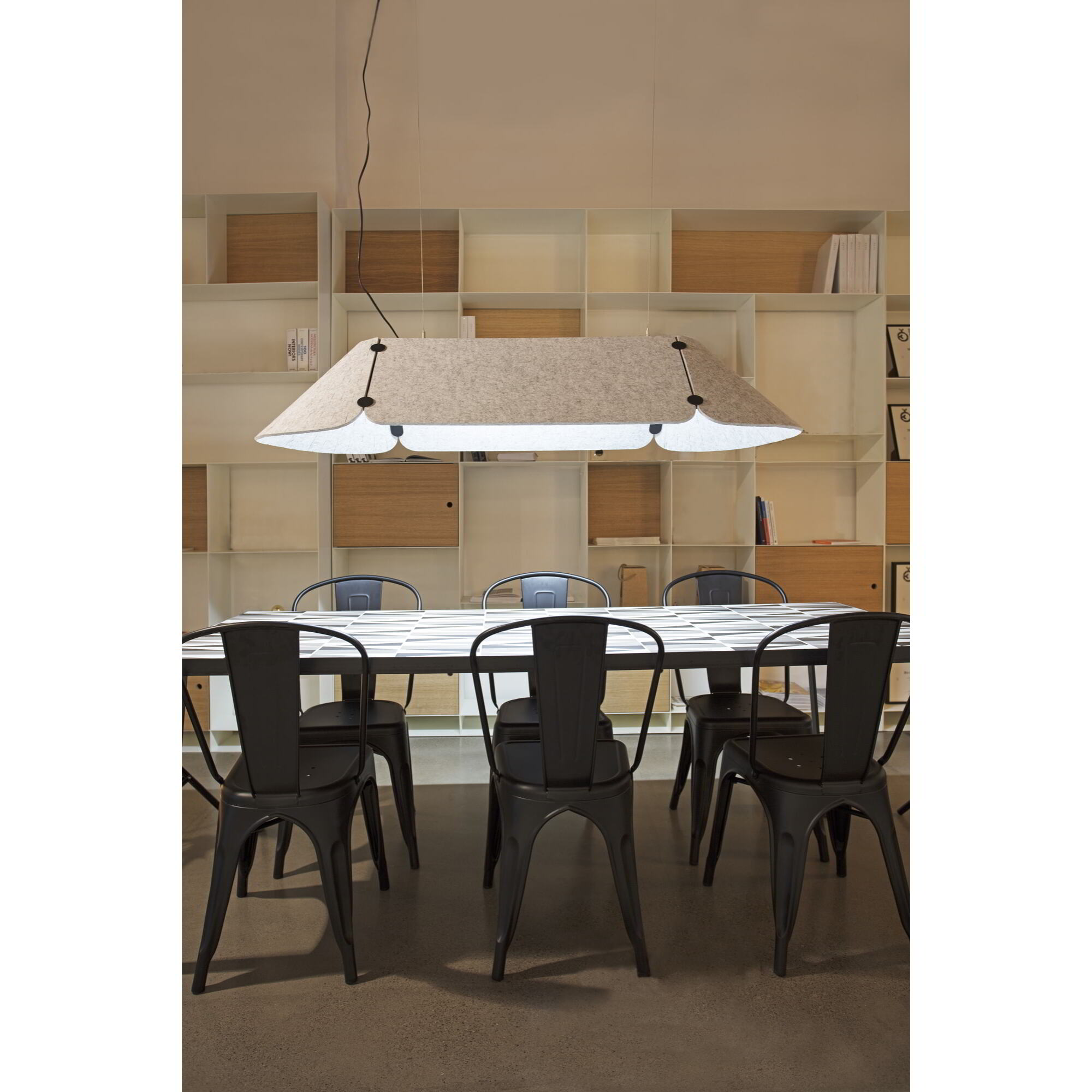 FONOVIA 1560 Lampe suspension gris 25W 3000K
