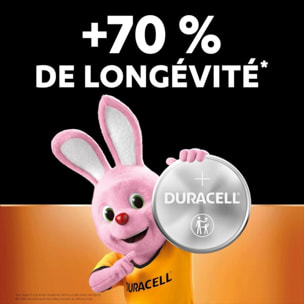Pile DURACELL Lithium DL/CR 2032, pack de 2 unités
