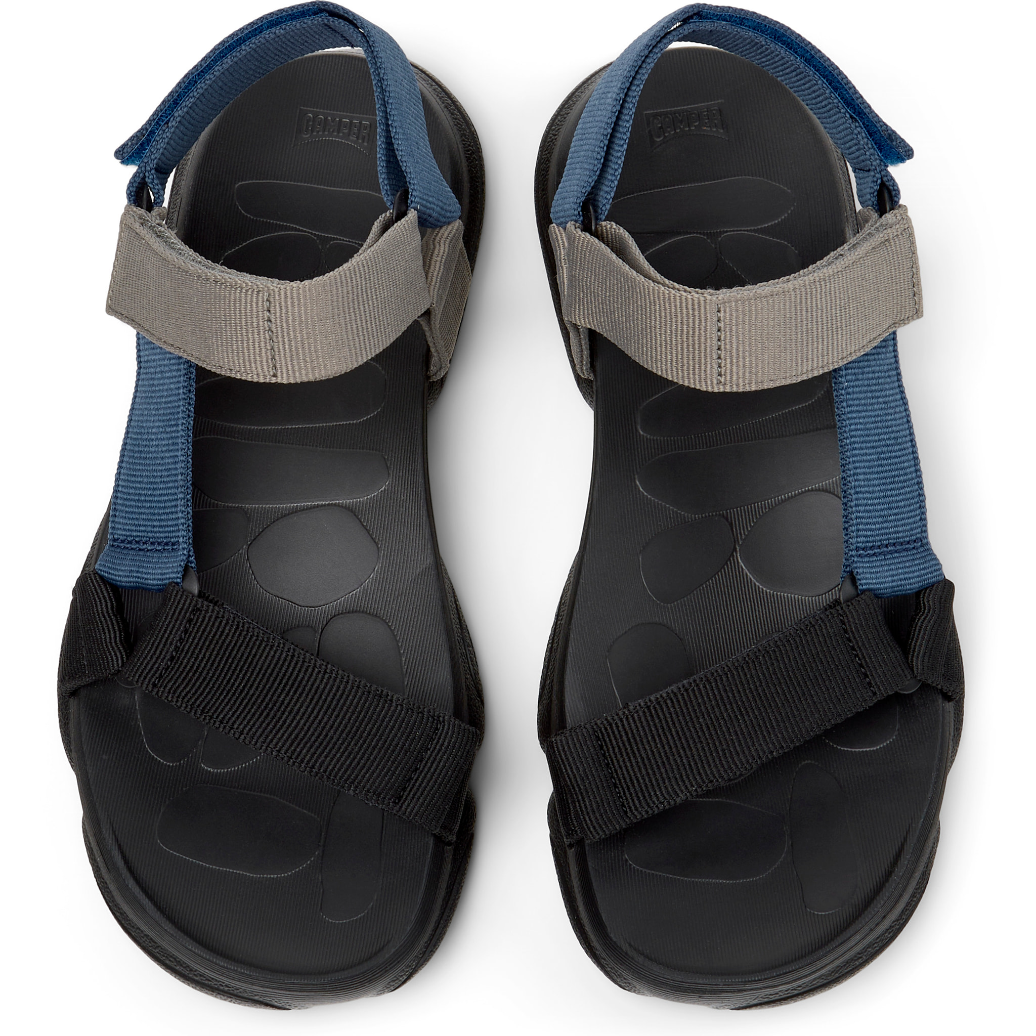 Sandalias - CAMPER Karst Sandal - Azul - Textil técnico