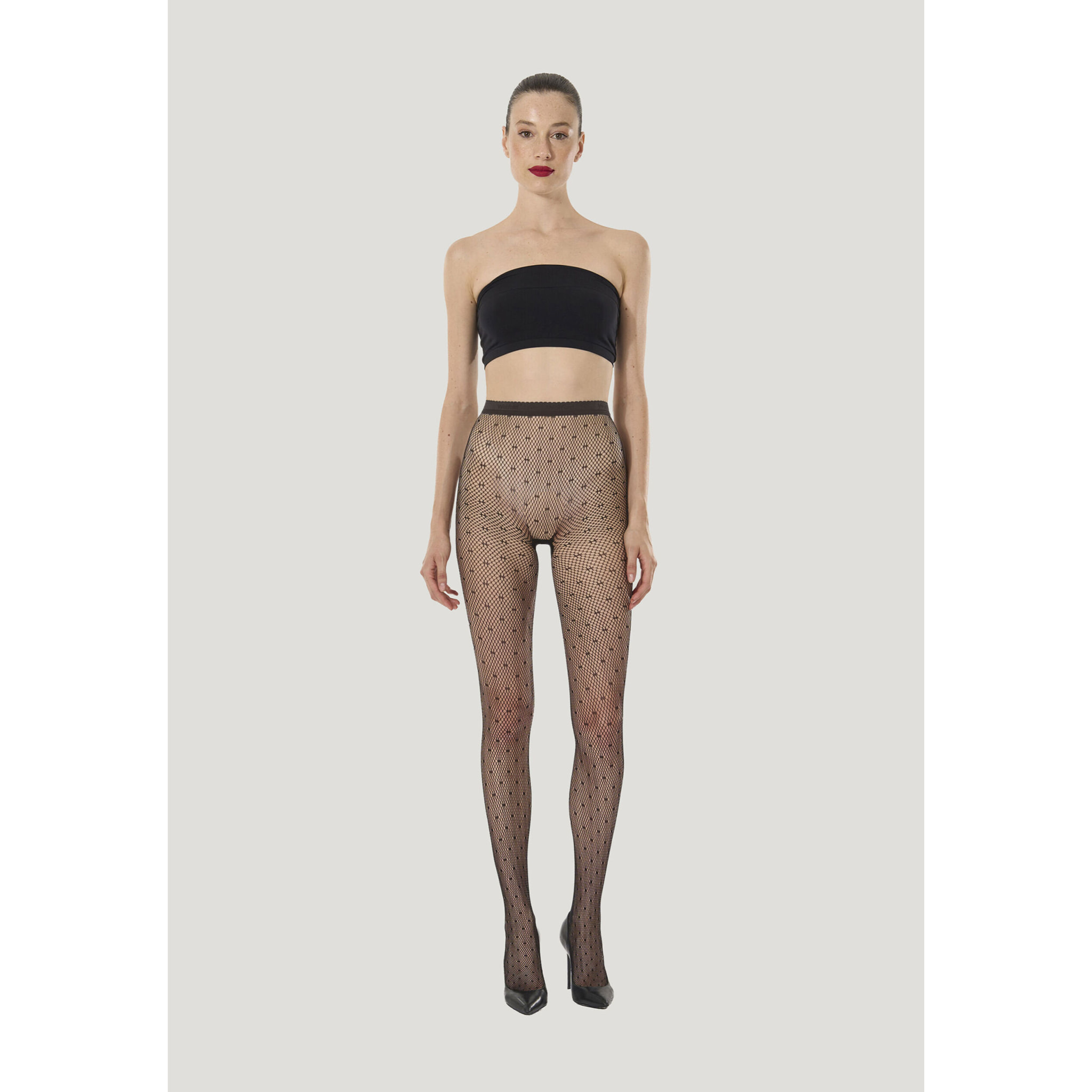 Collant Dotted Net Tights