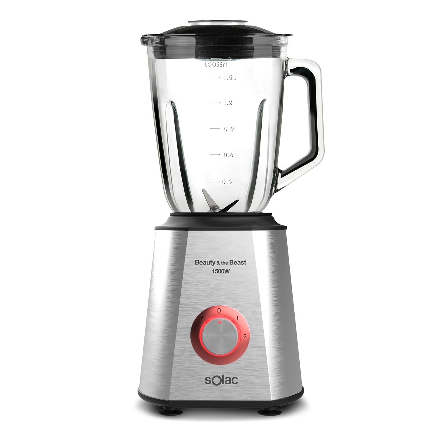 Solac - Batidora de vaso Beauty and the Beast 1500 1500 W