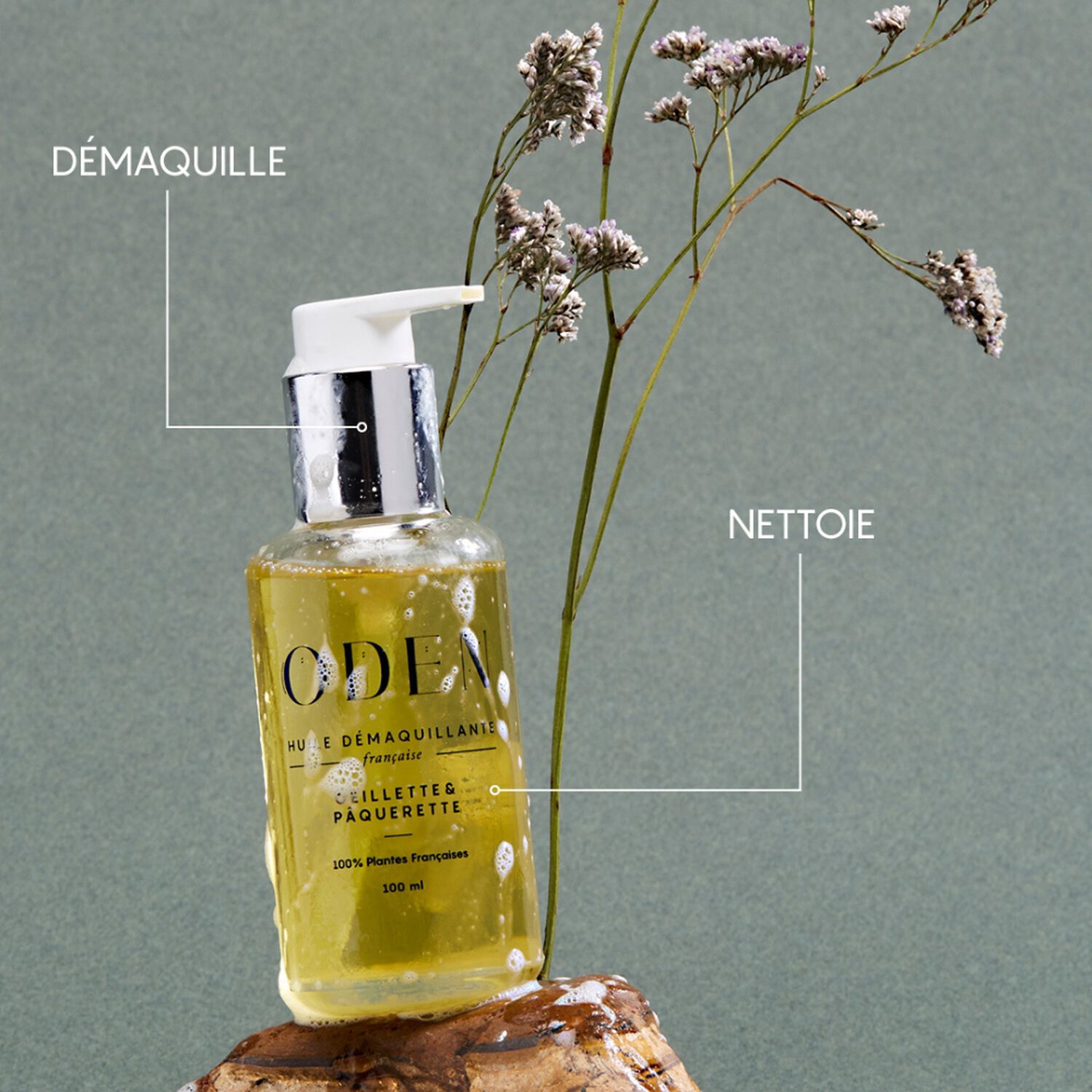 Huile Démaquillante - Oeillette et Paquette