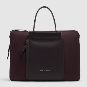 Piquadro Borsa da lavoro donna sottile porta pc 15,6"