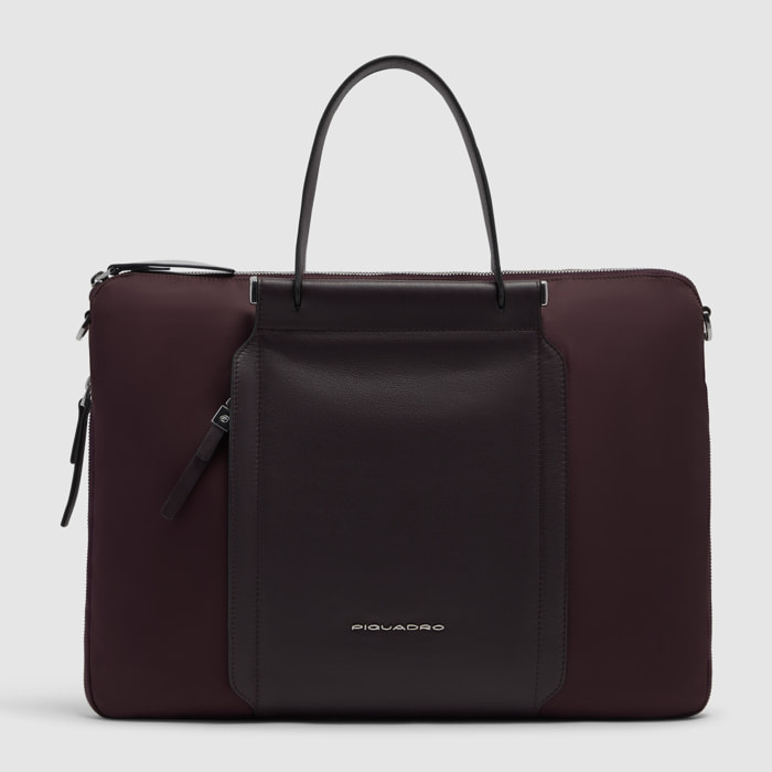 Piquadro Borsa da lavoro donna sottile porta pc 15,6"