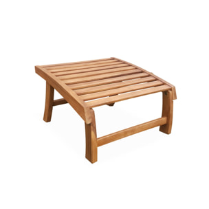 Lot de 2 chaises relaxantes. Puebla. 2 chaises. 2 reposes pieds. 75x59x71cm