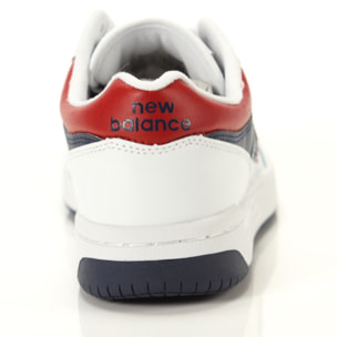 Sneakers New Balance 480 White Navy Red Bianco